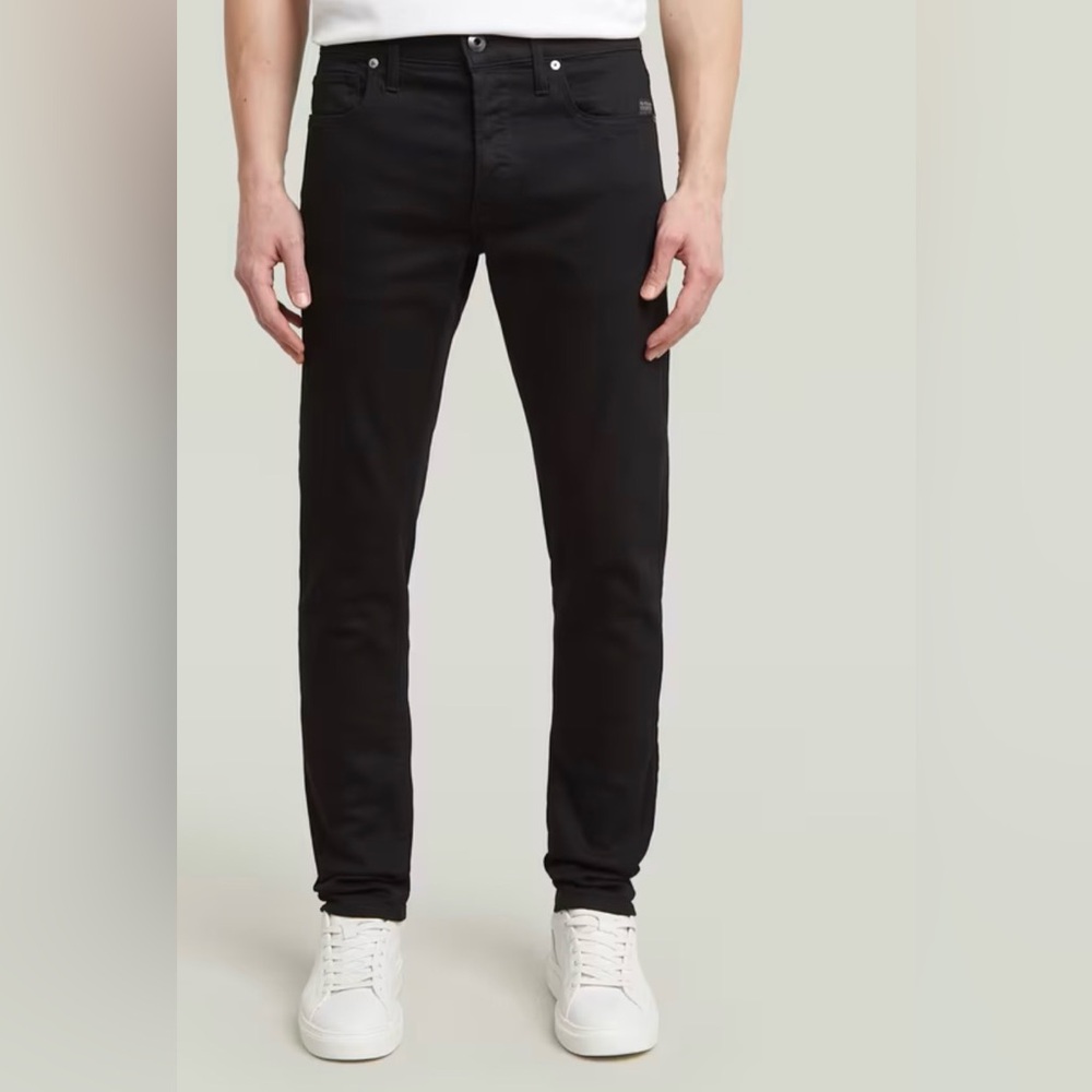 G-Star Raw - 3301 Slim Jeans / Black / 34 x 33